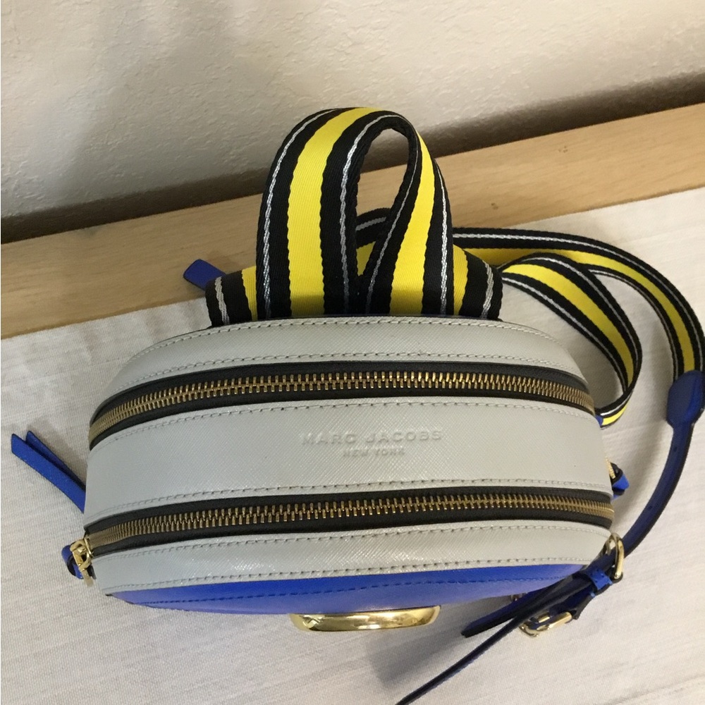 Marc Jacobs Colorblock Pack Shot Mini Backpack - Picture 6 of 13
